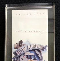 Commemorative Dart Light Rail Paperweight