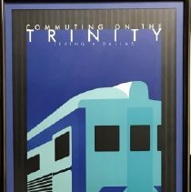 Framed Poster: Commuting on the Trinity