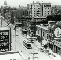 Bird's Eye View of Business Section, Dallas