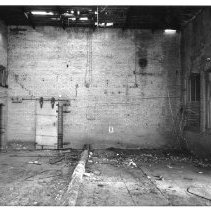 Deteriorated Interior of Plano Depot - South Elevation