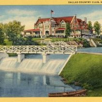 Postcard: Image of The Dallas Country Club [front]