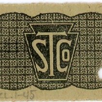 Southern Traction Company Waco City Lines Ticket [back]