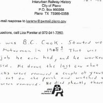 Interurban Memories: Griffin-Davis [story]