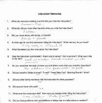 Interurban Memories: Olivia [Oliver] Huguley