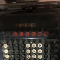 Burrough's Class 1, Model 9 Adding Machine [top]