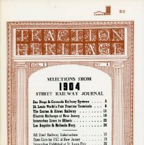 Traction Heritage: Selections from 1904 Street Railway Journal Vol. 5 No. 5