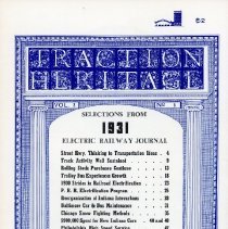 Traction Heritage: Selections from 1931 ERJ, Vol. 2, No. 3