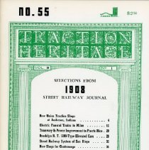 Traction Heritage: Selections from 1908 Street Railway Journal, No. 55