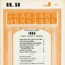 Traction Heritage: Selections from 1904 Street Railway Journal, No. 58