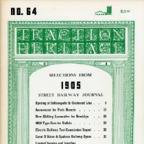 Traction Heritage: Selections from 1905 Street Railway Journal, No. 64