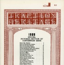 Traction Heritage: Reprinted Selections from 1909 ERJ, Vol. 3, No. 5