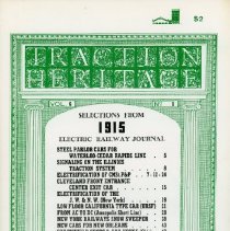 Traction Heritage: Selections from 1915 ERJ, Vol. 6, No. 1