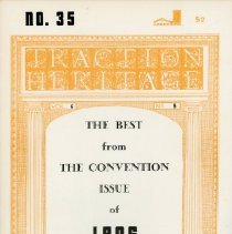 Traction Heritage: The Best from The Convention Issue of 1906 Part 1 No. 35