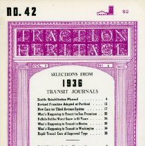 Traction Heritage: Selections from 1936 Transit Journals, No. 42
