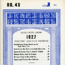 Traction Heritage: Selections from 1927 ERJ, No. 45
