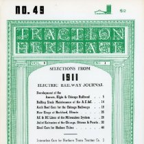 Traction Heritage: Selections from 1911 ERJ, No. 49