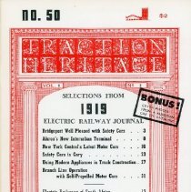 Traction Heritage: Selections from 1919 ERJ, No. 50