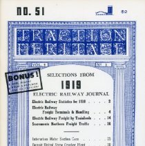 Traction Heritage: Selections from 1919 ERJ, No. 51