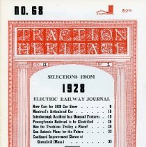 Traction Heritage: Selections from 1928 ERJ, No. 68