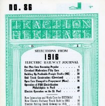 Traction Heritage: Selections from 1916 ERJ, No. 86