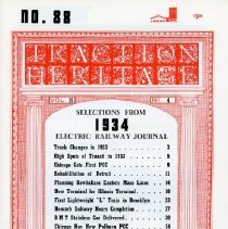 Traction Heritage: Selections from 1934 ERJ, No. 88