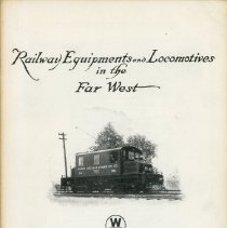 Railway Equipments and Locomotives in the Far West