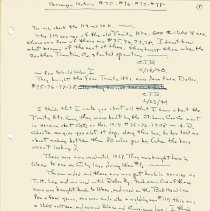 Section 5 - Miscellaneous Notes from Former TER Employees