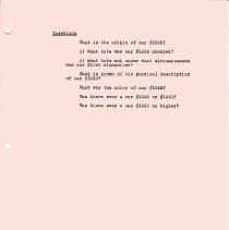 Section 13 - Questionnaire [1050 Series]