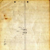 Hand-drawn Texas Electric Railway Waco/Corsicana Division Map 6