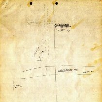 Hand-drawn Texas Electric Railway Waco Division Map 10