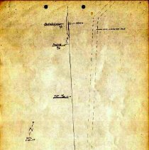 Hand-drawn Texas Electric Railway Waco Division Map 13