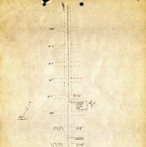 Hand-drawn Texas Electric Railway Waco Division Map 14