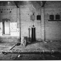 Deteriorated Interior of Plano Depot - East Elevation