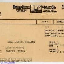 Dallas Power & Light Co. Statement, July 1928