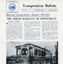 Transportation Bulletin, No. 52, 1958