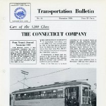 Transportation Bulletin, No. 54, 1958