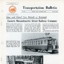 Transportation Bulletin, No. 69, 1964