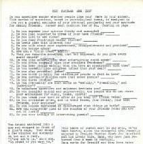 Strictly Sandhouse Newsletter - SSW Route [pg 2 back]