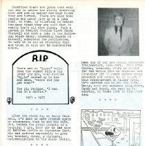 Strictly Sandhouse Newsletter - SSW Route [pg 3 front]