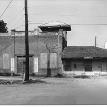 Deteriorated Exterior of Plano Depot - West Elevation
