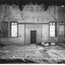 Deteriorated Interior of Plano Depot - West Elevation