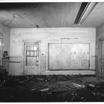 Deteriorated Interior of Plano Depot - South Elevation