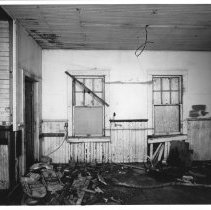 Deteriorated Interior of Plano Depot - East Elevation