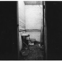 Deteriorated Interior of Plano Depot - Inside North Elevation