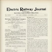1910 Electric Railway Journal, Vol. XXXVI (36), No. 20