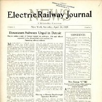 1929 Electric Railway Journal News, Vol. 1, No. 3
