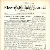 1929 Electric Railway Journal News, Vol. 1, No. 4
