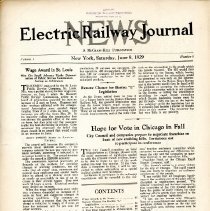1929 Electric Railway Journal News, Vol. 1, No. 8
