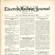 1929 Electric Railway Journal News, Vol. 1, No. 28