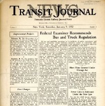 1932 Transit Journal News, Vol. 4, No. 1